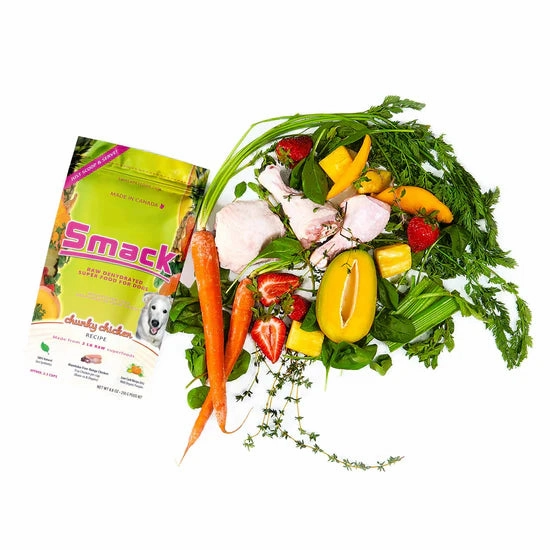 Smack Raw Dehydrated Super Food For Dogs (Chunky Chicken)