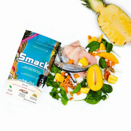 Smack Raw Dehydrated Super Food For Dogs (Rockin' Rockfish)