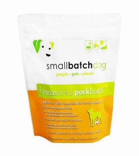 Small Batch Freeze Dried Pork Sliders Dog Food small breed food,tiny dog food