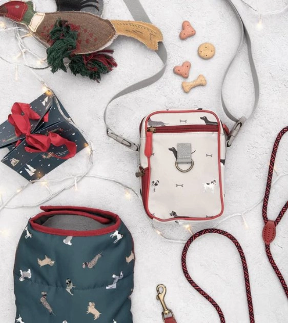 Sophie Allport Woof Dog Walking Bag For Dog People