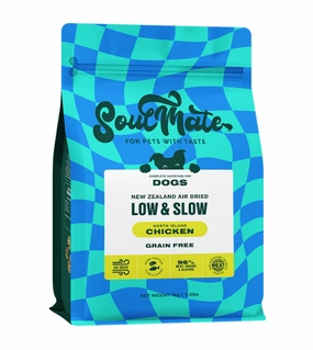 SoulMate LOW & SLOW Grain Free Air Dried Dog Food (North Island Chicken) air-dried dog food,dehydrated dog food