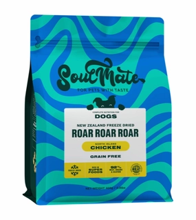 SoulMate ROAR ROAR ROAR Grain Free Freeze Dried Dog Food (North Island Chicken) freeze-dried dog food,lightweight pet food