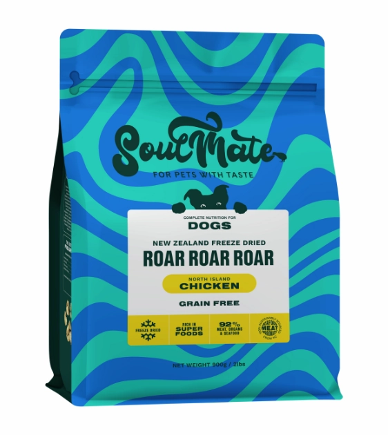 SoulMate ROAR ROAR ROAR Grain Free Freeze Dried Dog Food (North Island Chicken)