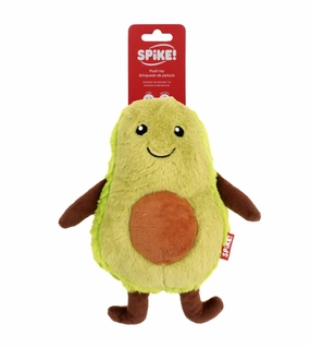 Spike! Avocado Man Plush Dog Toy wet dog food,moist dog food