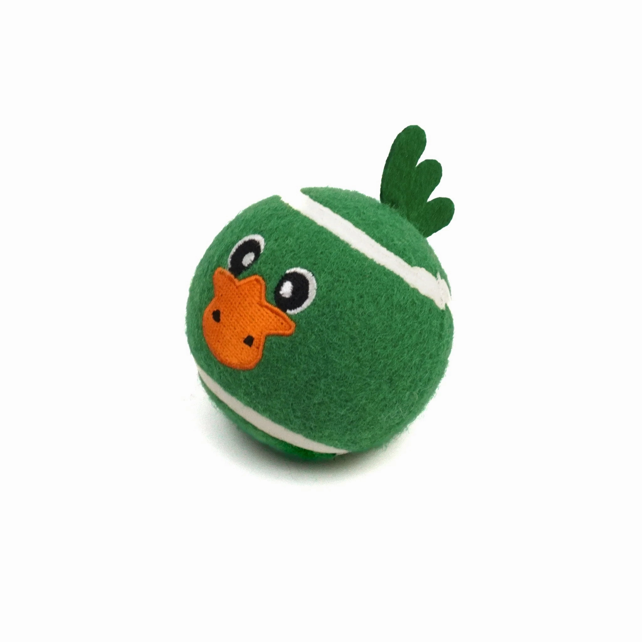 Spike! Chew and Fetch Duck Tennis Ball Dog Toy