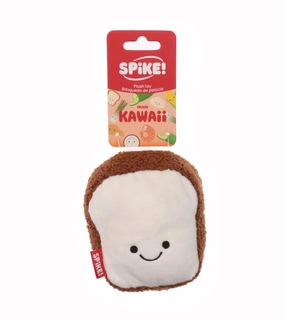 Spike! Kawaii Bread Loaf Plush Dog Toy wet dog food,moist dog food