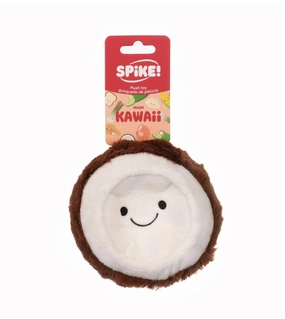 Spike! Kawaii Coconut Plush Dog Toy wet dog food,moist dog food