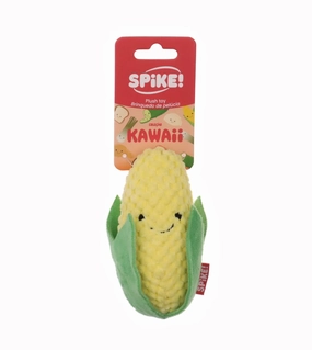 Spike! Kawaii Corn Plush Dog Toy wet dog food,moist dog food