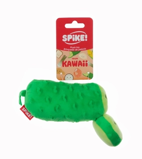 Spike! Kawaii Cucumber Plush Dog Toy wet dog food,moist dog food