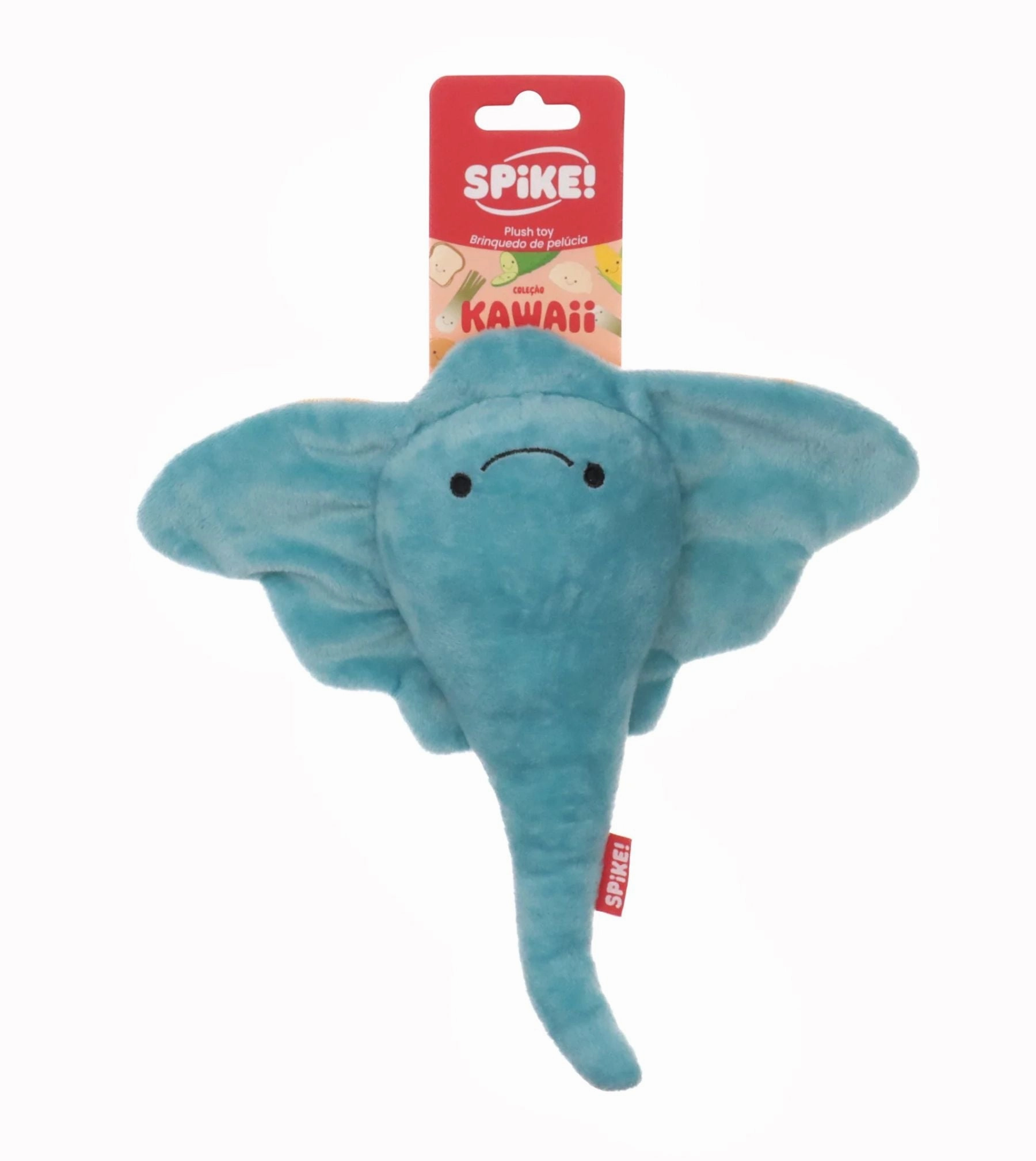 Spike! Kawaii Manta Ray Plush Dog Toy wet dog food,moist dog food