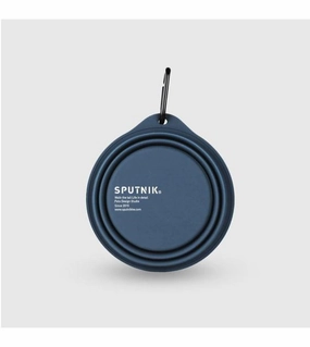 Sputnik Collapsible (Blue) Travel Dog Bowl dog bowl,pet feeder