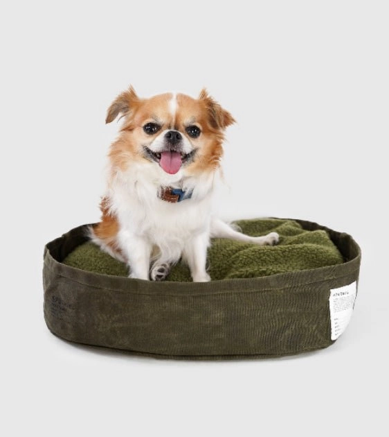 Sputnik Military (Green) Reversible Pillow Pet Bed