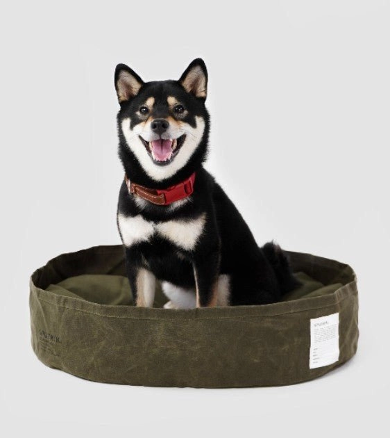 Sputnik Military (Green) Reversible Pillow Pet Bed