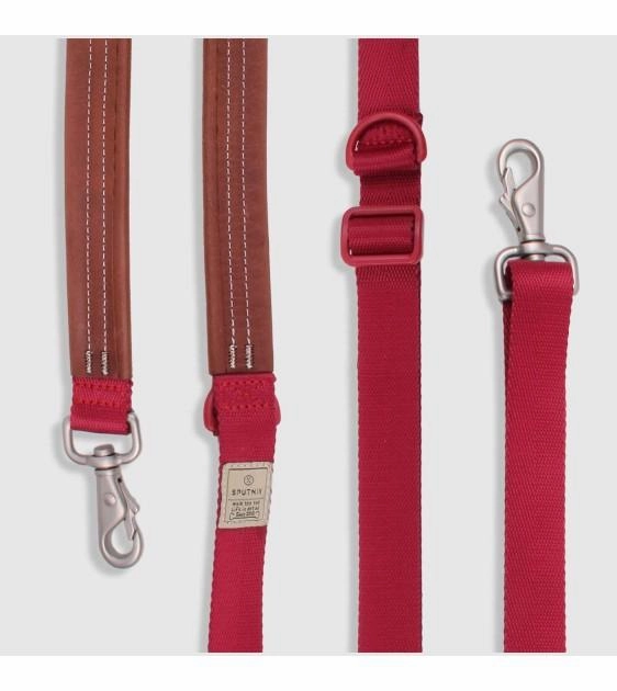 Sputnik Multi-Function (Red) Dog Leash
