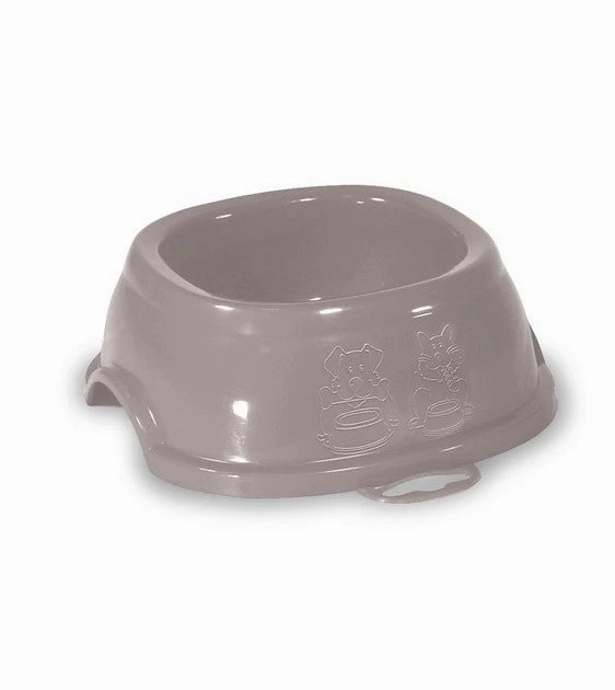 Stefanplast Break 1 Square Bowl (Powder Pink) For Cats & Dogs small breed food,tiny dog food