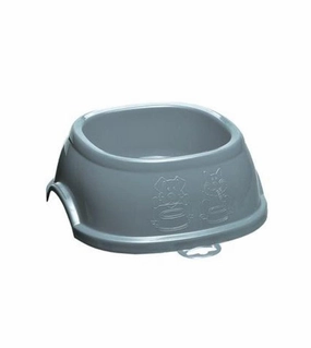 Stefanplast Break 1 Square Cat & Dog Bowl (Powder Blue) dog bowl,pet feeder