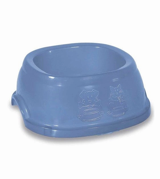 Stefanplast Break 4 Square Cat & Dog Bowl (Blue) large breed food,big dog food