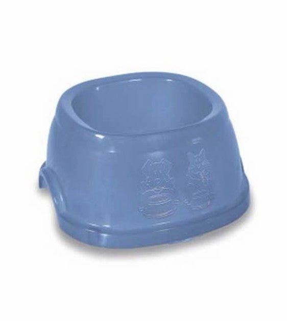 Stefanplast Break 9 Square Cat & Dog Bowl (Blue) small breed food,tiny dog food