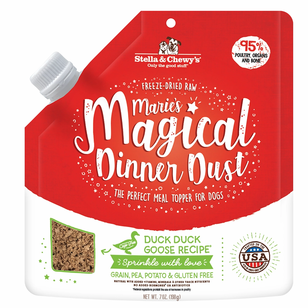 Stella & Chewy's Dog Marie's Magical Dinner Dust - Duck Duck Goose Recipe 7oz