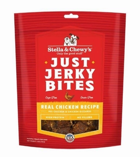 Stella & Chewy's Just Jerky Bites (Chicken) Dog Treats dog skin care,coat supplements
