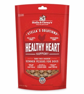 Stella & Chewy's Stella's Solutions (Healthy Heart Support) Chicken Freeze-Dried Raw Dog Food dog skin care,coat supplements