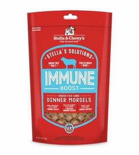 Stella & Chewy's Stella's Solutions (Immune Boost) Grass-Fed Lamb Freeze-Dried Raw Dog Food freeze-dried dog food,lightweight pet food