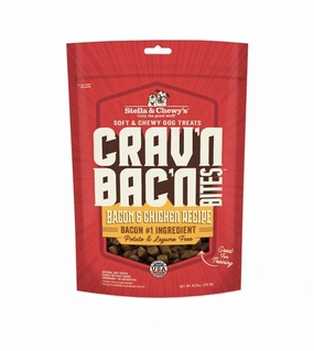 Stella & Chewys Cravn Bacn Bites (Bacon & Chicken) Recipe Dog Treats