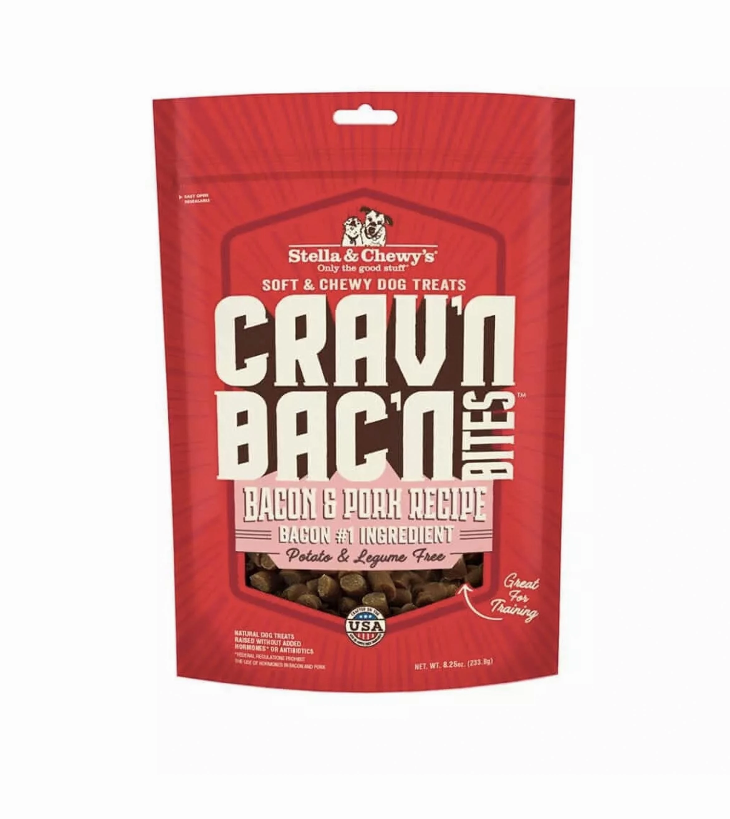 Stella & Chewys Cravn Bacn Bites (Bacon & Pork) Recipe Dog Treats