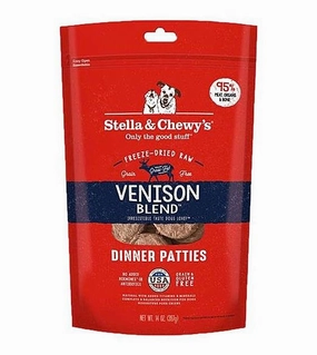 Stella & Chewys Freeze Dried Dinner Patties Dog Food (Venison Blend) dog skin care,coat supplements