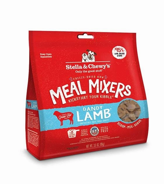 Stella & Chewys Freeze Dried Meal Mixers (Dandy Lamb) for Dogs dog multipurpose item,all-in-one pet tool