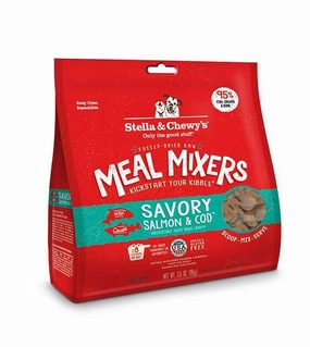 Stella & Chewys Freeze Dried Meal Mixers (Savory Salmon & Cod) for Dogs dog multipurpose item,all-in-one pet tool