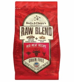 Stella & Chewys Grain Free Raw Blend Kibbles (Red Meat) Dry Dog Food dog skin care,coat supplements