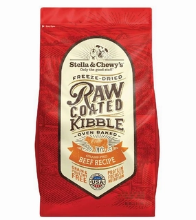Stella & Chewys Grain Free Raw Coated Kibbles (Beef) Dry Dog Food dog skin care,coat supplements