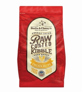Stella & Chewys Grain Free Raw Coated Kibbles (Chicken) Dry Dog Food dog skin care,coat supplements