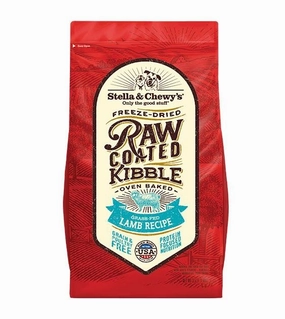Stella & Chewys Grain Free Raw Coated Kibbles (Lamb) Dry Dog Food dog skin care,coat supplements