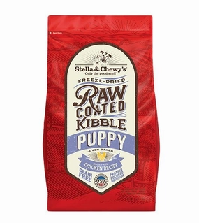 Stella & Chewys Grain Free Raw Coated Kibbles (Puppy Chicken) Dry Dog Food dog skin care,coat supplements