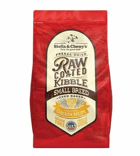 Stella & Chewys Grain Free Raw Coated Kibbles (Small Breed Chicken) Dry Dog Food dog skin care,coat supplements