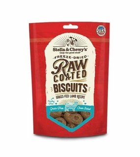 Stella & Chewys Raw Coated Biscuits (Lamb) Dog Treats dog skin care,coat supplements