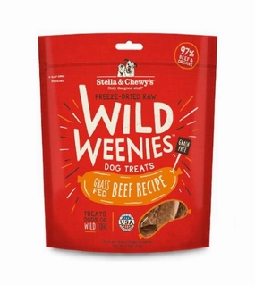 Stella & Chewys Wild Weenies (Beef) Freeze Dried Dog Treats dog skin care,coat supplements