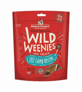 Stella & Chewys Wild Weenies (Lamb) Freeze Dried Dog Treats dog skin care,coat supplements