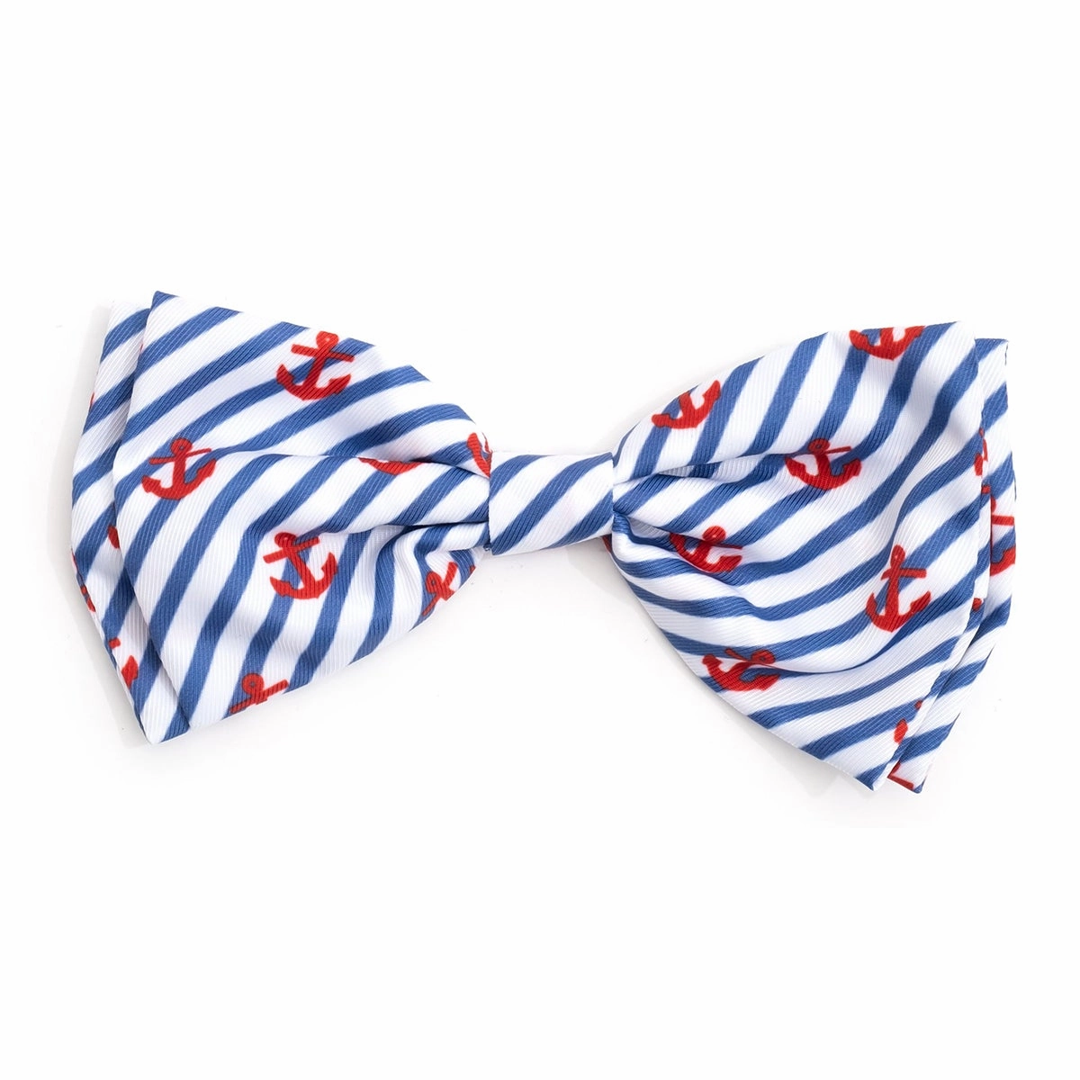Stripe Anchors Dog Bow Tie dog collar accessory,collar decor