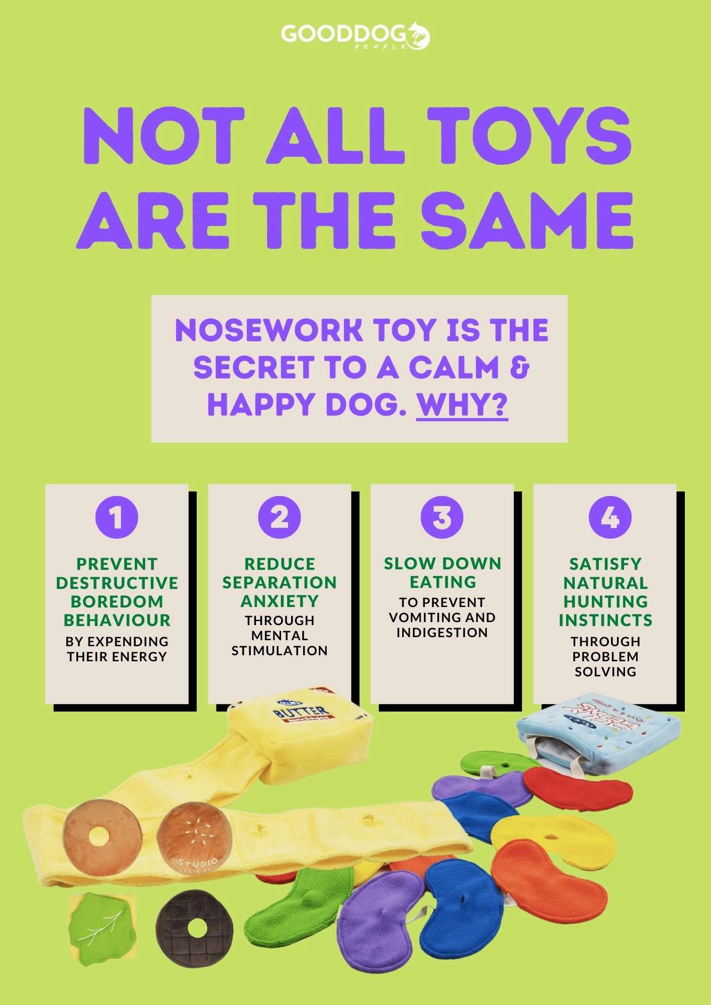 Studio Ollie Nosework Dog Toy (Baseball)
