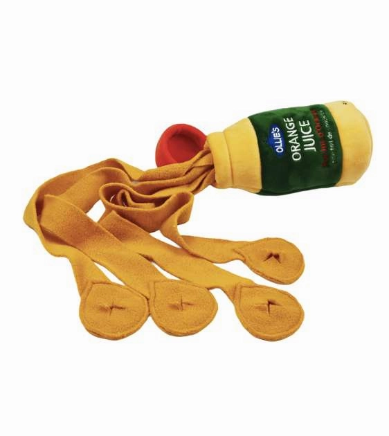 Studio Ollie Nosework Dog Toy (Orange Juice)