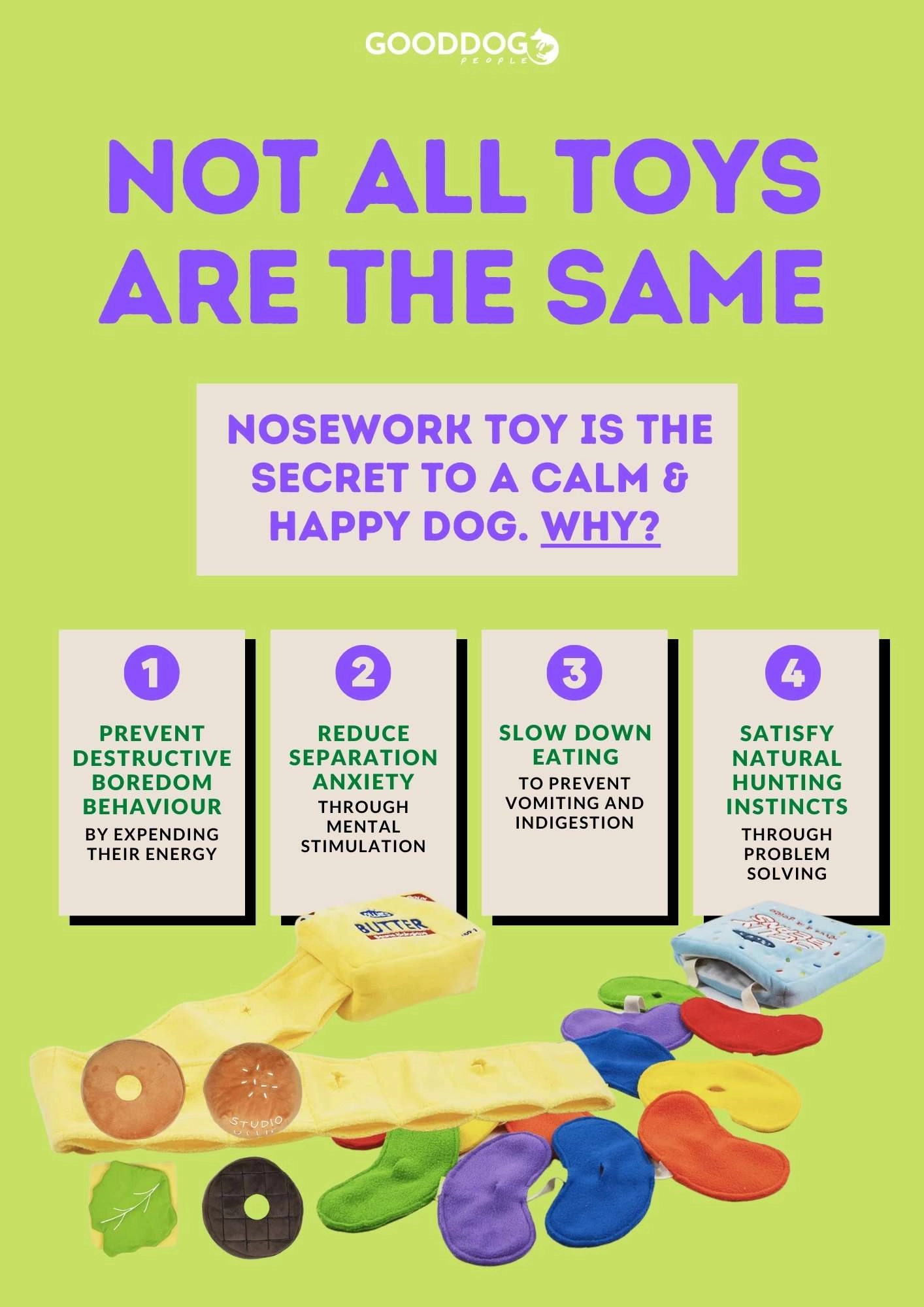 Studio Ollie Nosework Dog Toy (Orange Juice)