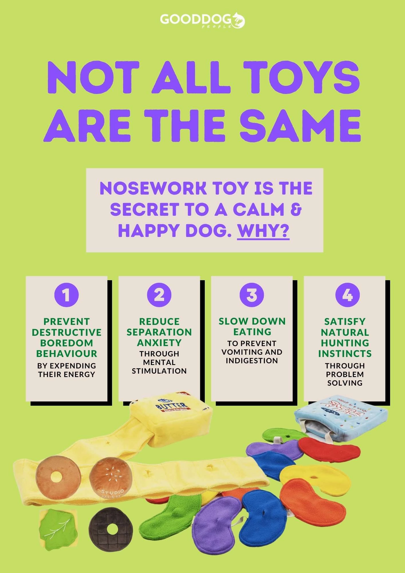 Studio Ollie Nosework Dog Toy (Soy Sauce Egg)