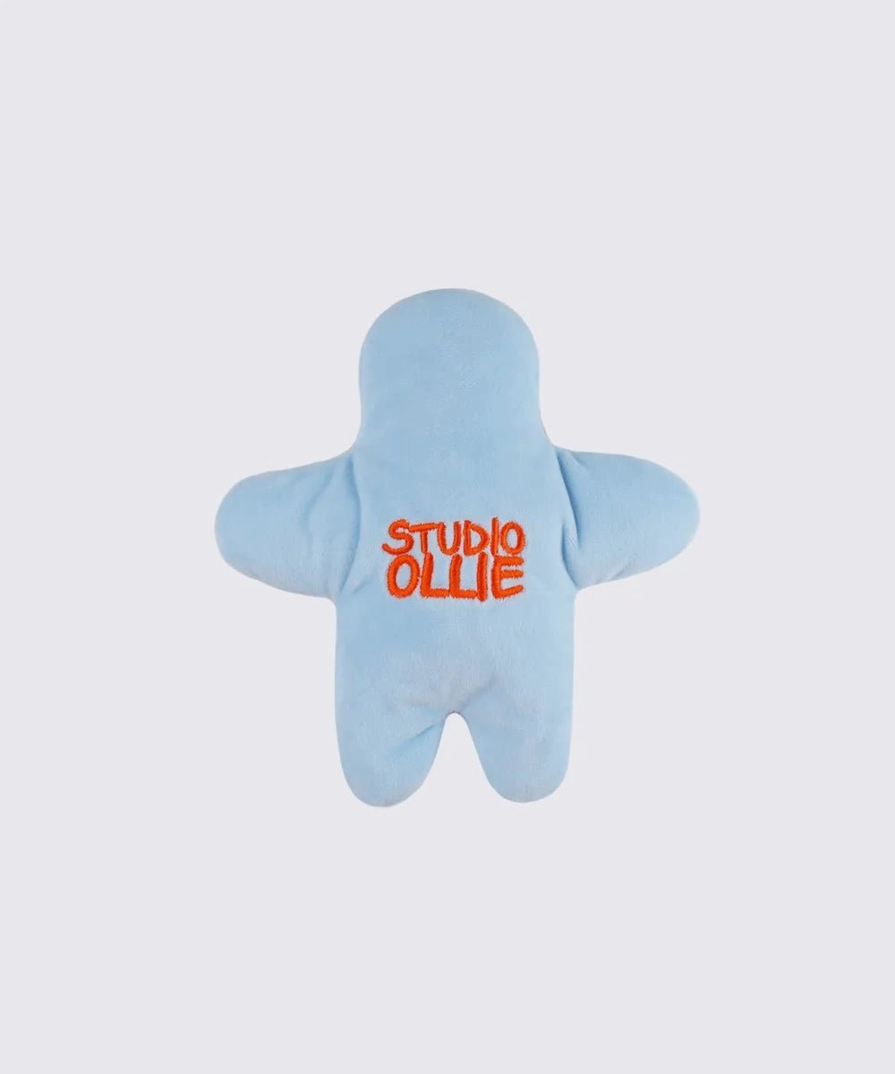 Studio Ollie Rustle Dog Toy (Marshmallow Man Blue)