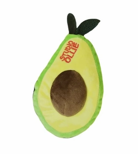 Studio Ollie Squeaky Dog Toy (Avocado) wet dog food,moist dog food