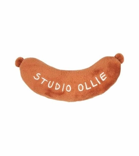 Studio Ollie Squeaky Dog Toy (Grilled Sausage) pet souvenir,gift item