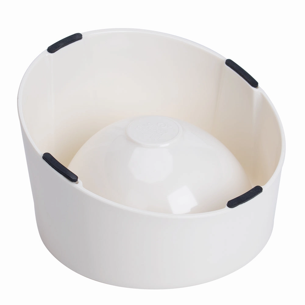 Super Design 15 Slanted Bowl - White