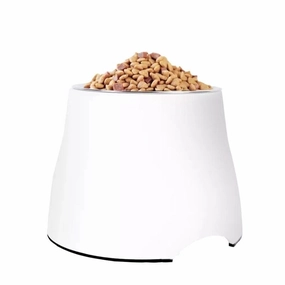 Super Design Elevated Bowl - White dog supplements,home vitamins